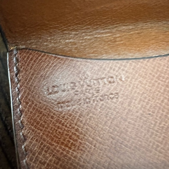 - Louis Vuitton Monogram Porte Monnaie Gousset Coin Purse wallet/ - Picture 15 of 17